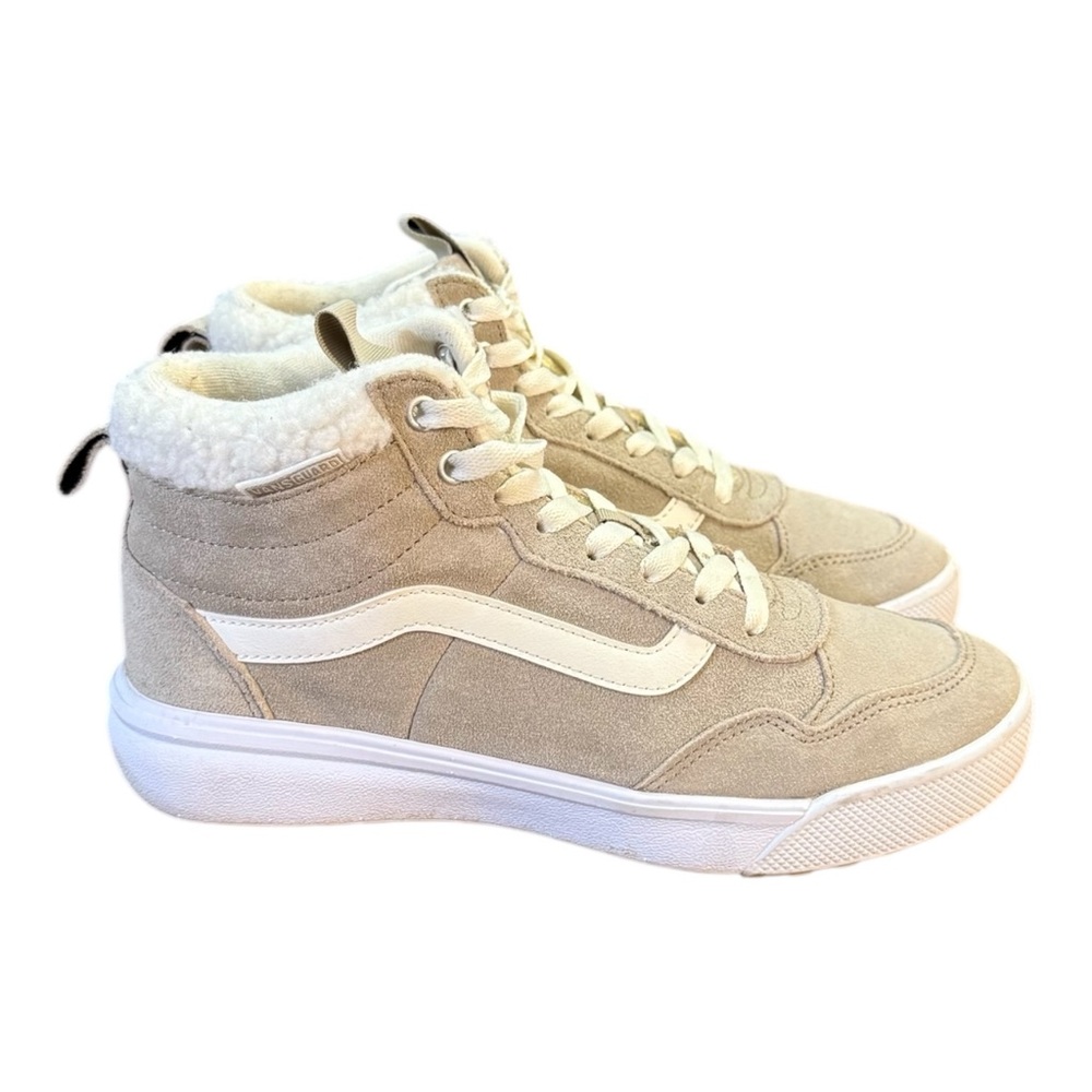 Vans Range EXP Hi Vansguard Suede Sneakers Tuffet/Marshmallow Women’s Size 9